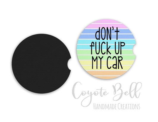 CC-DON'T F CAR PASTEL