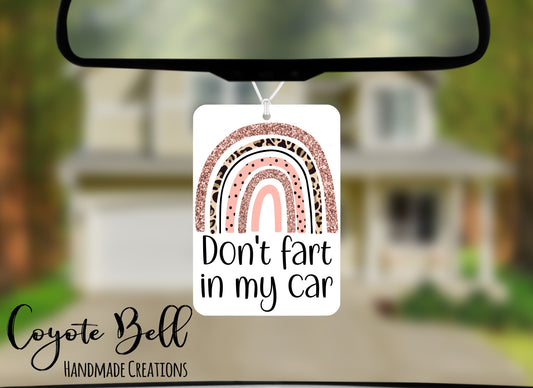 CF-DON'T FART IN MY CAR