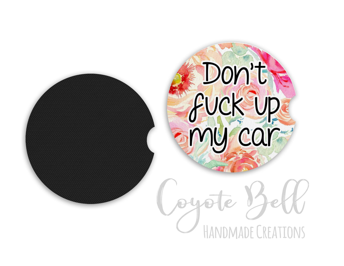 CC-DON'T F CAR FLORAL